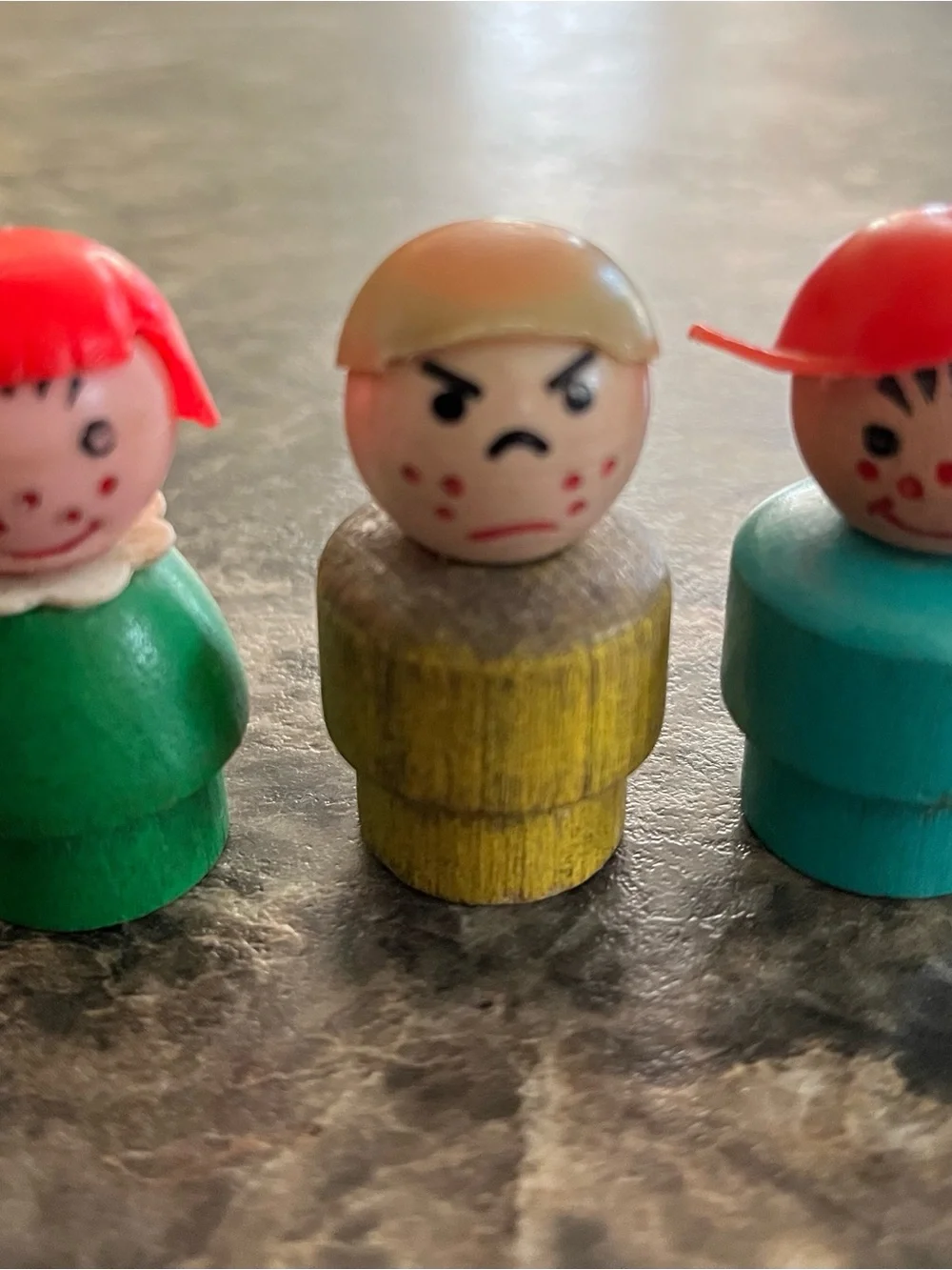 Vintage Set of 6 Fisher-Price Little People